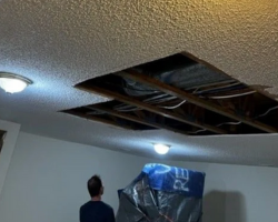 ceiling reconstruction from mold